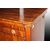 Credenza piattaia olandese di inizio 1800 stile Luigi XVI in legno di mogano e piuma di mogano