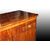 Credenza piattaia olandese di inizio 1800 stile Luigi XVI in legno di mogano e piuma di mogano
