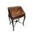 Ribaltina del 1700 stile Chippendale intarsiata inglese