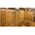 DARB238 - Boiserie laccata e dipinta, epoca '800, misure metri lineari 8,75 x H 2,45