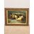 Antico Dipinto olio su tavola Papere nello Stagno 1940, mis 59x46
