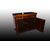 Credenza piattaia olandese di inizio 1800 stile Luigi XVI in legno di mogano e piuma di mogano