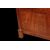 Secretaire francese Impero in legno di mogano con bronzi e piano in marmo Nero