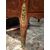 Elegante vetrina francese del 1800 stile Luigi XV in palissandro