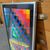 Serigrafia quadro astratto Victor Vasarely .1969 Multicolor  mis  80 x 45 