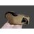 "Bull nose" pialla per finiture inglese in bronzo e palissandro
