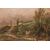 Olio su tela Olandese del 1800 raffigurante Scena campestre firmato Marinus Harting 1815 - 1861