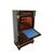Secretaire francese stile Napoleone III in legno di ebano riccamente intarsiato