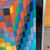 Serigrafia quadro astratto Victor Vasarely .1969 Multicolor  mis  80 x 45 