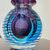 Vetro murano vaso sommerso anni 70 Flavio Poli  . H 17 Porta profumo .