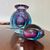 Vetro murano vaso sommerso anni 70 Flavio Poli  . H 17 Porta profumo .