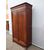 ARMADIO IN NOCE A DUE PORTE PICCOLO EPOCA 800  cm L114xP46xH211