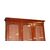 Grande Libreria 3 porte inglese del 1800 stile Vittoriano in mogano