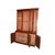 Grande Libreria 3 porte inglese del 1800 stile Vittoriano in mogano