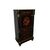 Secretaire francese stile Napoleone III in legno di ebano riccamente intarsiato