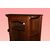 Coppia di bellissime vetrine basse francesi di fine 1800 in legno di rovere