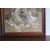 Antico dipinto a tempera Angeli bozzetto per affresco XIX sec . grande qualità . Mis 108 x 84 