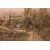 Olio su tela Olandese del 1800 raffigurante Scena campestre firmato Marinus Harting 1815 - 1861