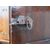 CREDENZA RUSTICA  IN NOCE A TRE PORTE DA MONTAGNA EPOCA 700 SAVOIA    L209xP47xH209