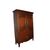 Armadio Provenzale Francese di fine 1700 2 ante riccamente intagliate in legno di rovere