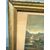 Antico dipinto fine '800, acquerello con paesaggio 41x29 cm