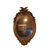 Specchiera francese del 1800 stile Luigi XV con colombe su cimasa
