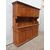 CREDENZA RUSTICA  IN NOCE A TRE PORTE DA MONTAGNA EPOCA 700 SAVOIA    L209xP47xH209