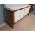 CREDENZA ART DECO ANNI 1930-40 IN NOCE E PERGAMENA NELLO STILE DI OSVALDO BORSANI