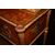 Vetrinetta inglese stile Sheraton del 1700 con bellissime pitture e decorazioni
