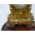 Orologio da tavolo in bronzo finemente cesellato primi 1900 Francia