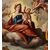 Madonna con Bambino, San Giacomo e il donatore, Ippolito Scarsella, detto Lo Scarsellino (Ferrara 1550 - 1620) bottega