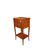 Tavolino da salotto francese rustico di fine 1800 in legno di ciliegio con cassetti