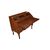 Ribalta francese di fine 1700 stile Luigi XV in legno di noce