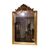 Specchiera stile Luigi XVI di metà 1800 in legno dorato foglia oro