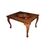 Tavolino basso siriano in legno di Teak del 1800 con ricchi motivi di intarsio