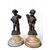 Coppia di putti in bronzo cesellato