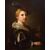 "Giovane gentildonna con cardellino"