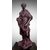 STATUA IN EBANO RAFFIGURANTE FIGURA FEMMINILE ALLEGORICA XVII SECOLO