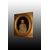 Olio su tela ovale francese del 1800 Ritratto di giovane fanciulla