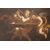 Dipinto Olio su tela italiano del 1600 raffigurante 3 angeli cherubini e le "tavole della Legge"