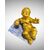 GIOVANE BACCO EBBRO - SCULTURA IN BRONZO DORATO 