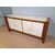 CREDENZA ART DECO ANNI 1930-40 IN NOCE E PERGAMENA NELLO STILE DI OSVALDO BORSANI