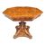 Tavolo ottagonale in legno intasiato