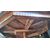 Tavolo ottagonale in legno intasiato