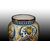 Vaso italiano di inizio 1900 in maiolica di gusto neorinascimentale con ricchi decori