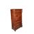 Secretaire stile Napoleone III intarsiato con marmo e bronzi del 1800