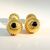 Gemelli Cartier oro e zaffiiro