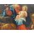 Quadro olio su tela Il sogno di San Giuseppe e della Vergine XVIII Italia.