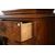 Secretaire Nord Europa stile Biedermeier in radica di noce
