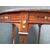 Tavolino sheraton ovale in satin wood con dipinti floreali inglese